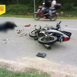 Pelajar Kolej Maut Kemalangan Dengan Lori